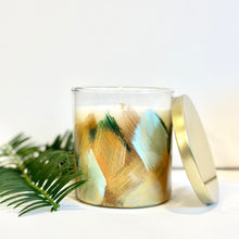 Hand Painted Candle | Evergreen