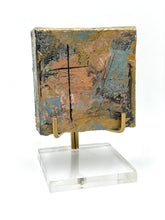 4 x 4, mixed media on canvas, "Darling I"