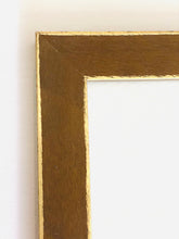 16 x 10, framed lucite palette, "Gold Green Palette”