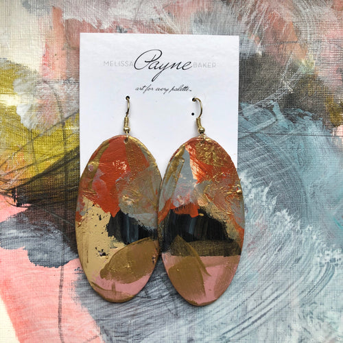 Hand Painted Earrings 