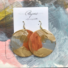 Hand Painted Earrings "Glamour"