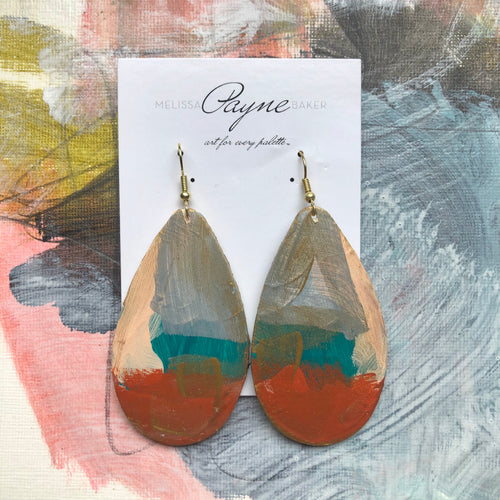 Hand Painted Earrings 