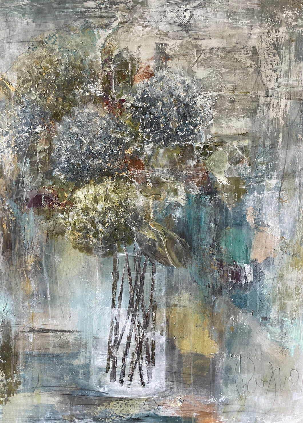 40x30, mixed media on canvas, 
