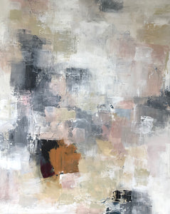 60 x 48, mixed media on canvas, "Angelic"
