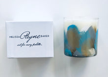 Hand Painted Candle "Blue"