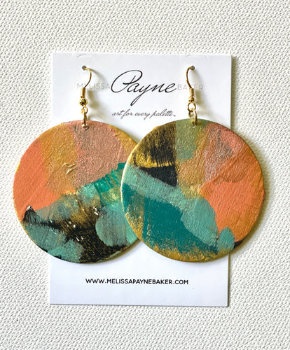 Hand Painted Earrings 