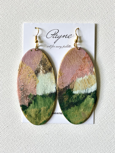 Hand Painted Earrings 