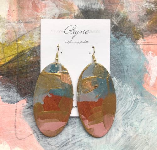 Hand Painted Earrings 