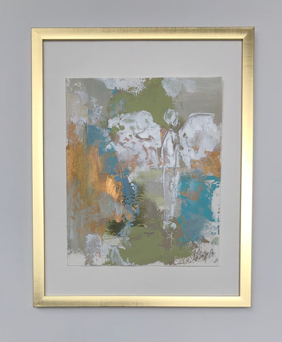 10 x 8.5 Acrylic on Paper Framed, 