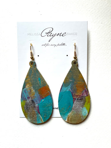 Hand Painted Earrings 