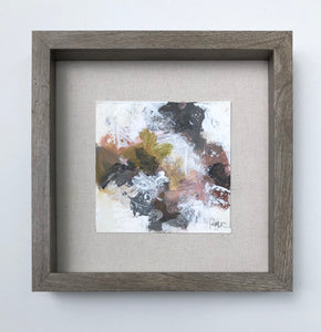 5 x 5, Acrylic on Paper Framed, Kindness II