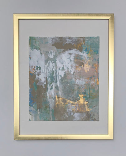 10 x 8.5, acrylic on paper, framed, 