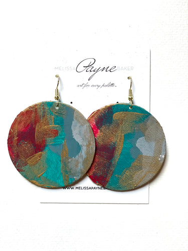 Hand Painted Earrings 