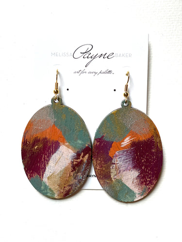 Hand Painted Earrings 